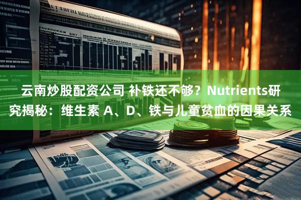 云南炒股配资公司 补铁还不够？Nutrients研究揭秘：维生素 A、D、铁与儿童贫血的因果关系